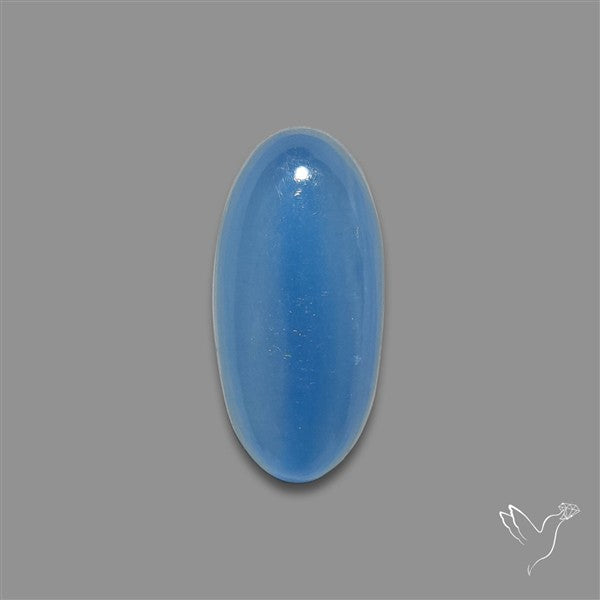 Caribbean Onyx Blue Calcite Cabochon