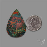 Bloodstone Cabochon