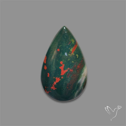 Bloodstone Cabochon