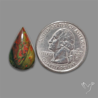 Bloodstone Cabochon