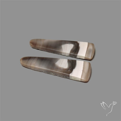 Bi-color Flint Stone Pair