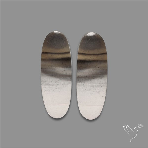 Bi-color Flint Stone Pair
