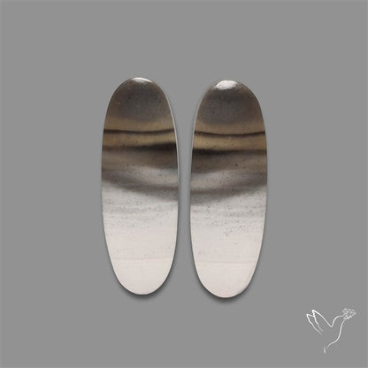 Bi-color Flint Stone Pair