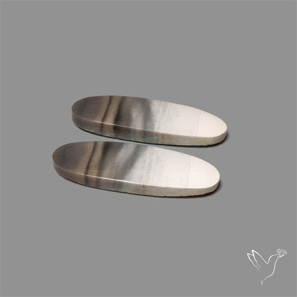 Bi-color Flint Stone Pair