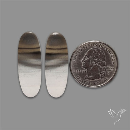 Bi-color Flint Stone Pair