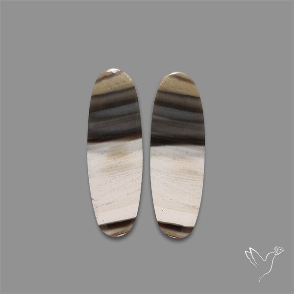 Bi-color Flint Stone Pair