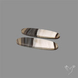 Bi-color Flint Stone Pair