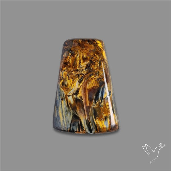 Rare Golden Pietersite Cabochon