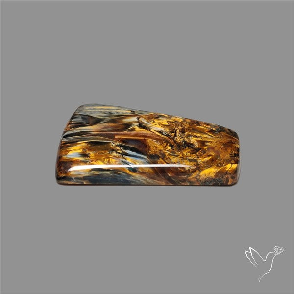 Rare Golden Pietersite Cabochon