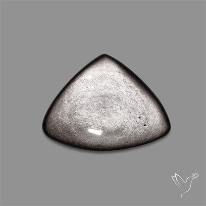 Silversheen Obsidian Cabochon