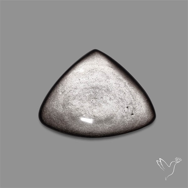 Silversheen Obsidian Cabochon