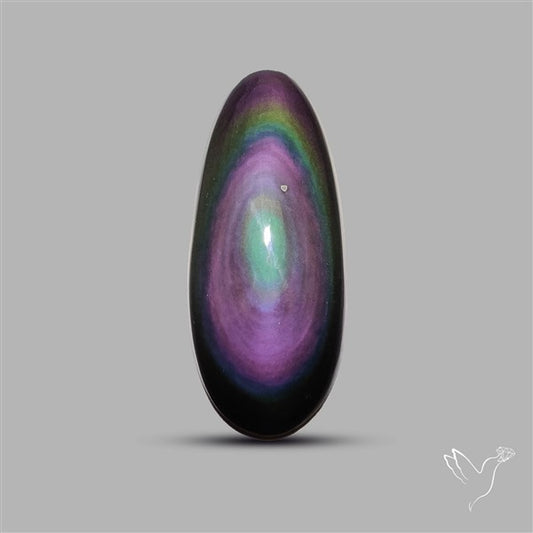 Rainbow Obsidian Cabochon