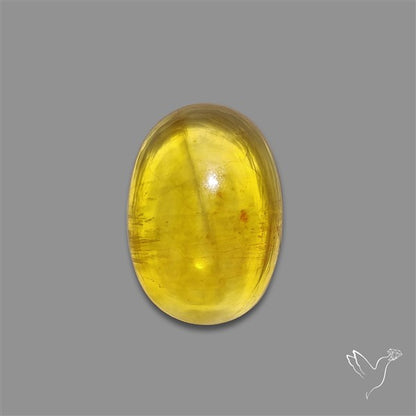 Large Yellow Fluorite High Domed Cabochon
