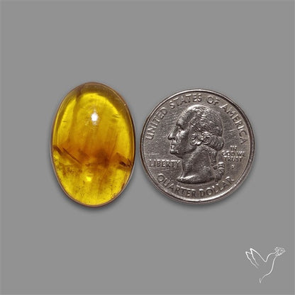 Yellow Fluorite Cabochon