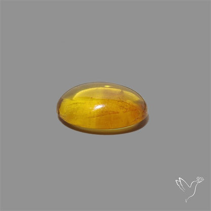 Yellow Fluorite Cabochon