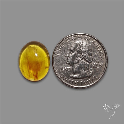Yellow Fluorite Cabochon