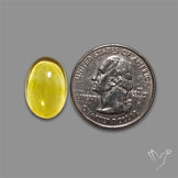 Yellow Fluorite Cabochon