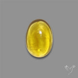 Yellow Fluorite Cabochon