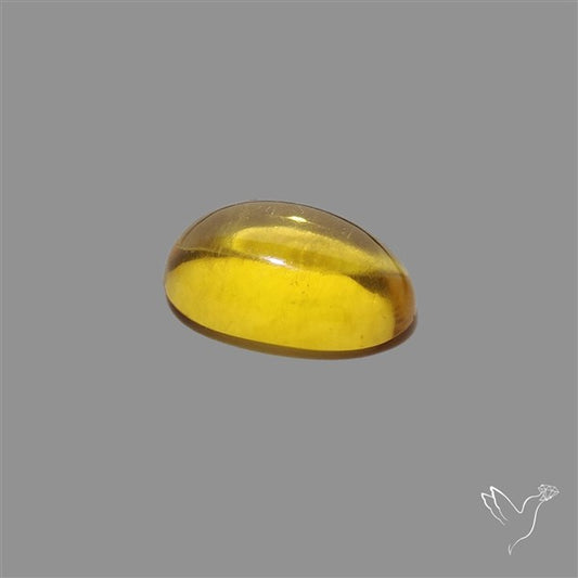 Yellow Fluorite Cabochon