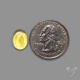 Yellow Fluorite Cabochon