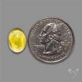 Yellow Fluorite Cabochon