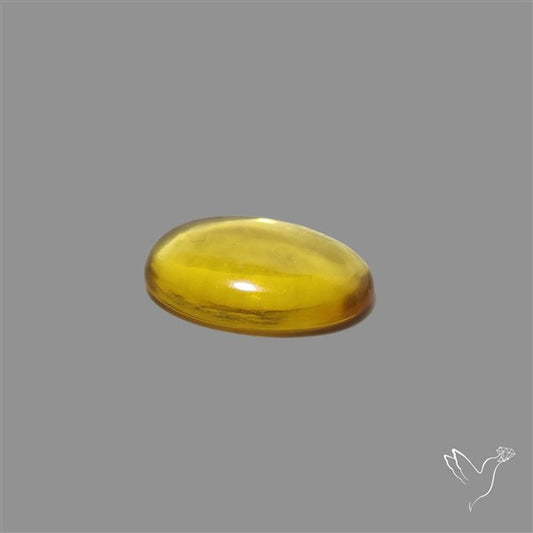 Yellow Fluorite Cabochon