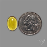 Yellow Fluorite Cabochon