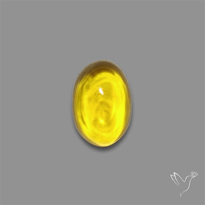 Yellow Fluorite Cabochon