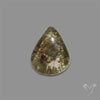 Lodolite Cabochon With Golden Rutile Inclusions