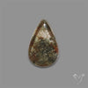 Lodolite Cabochon With Golden Rutile Inclusions