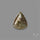 Lodolite Cabochon With Golden Rutile Inclusions