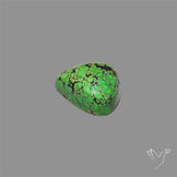 Rare Green Hubei Turquoise Cabochon natural
