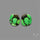Rare Green Hubei Turquoise Pair