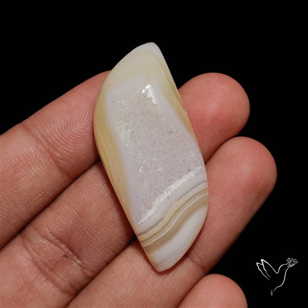 Chalcedony Druzy Pocket