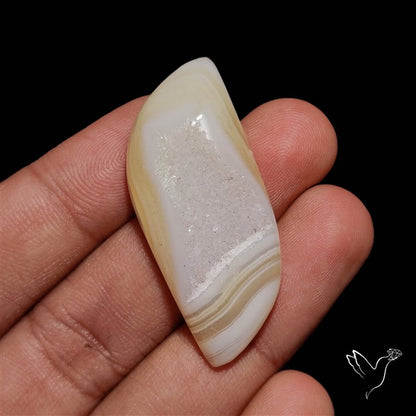 Chalcedony Druzy Pocket