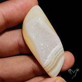 Chalcedony Druzy Pocket