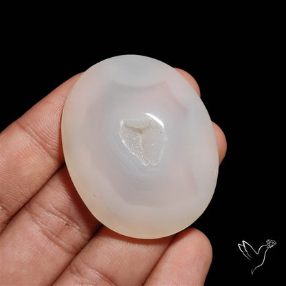 Chalcedony Druzy Pocket
