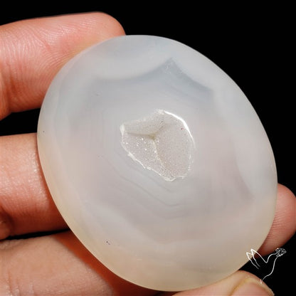Chalcedony Druzy Pocket