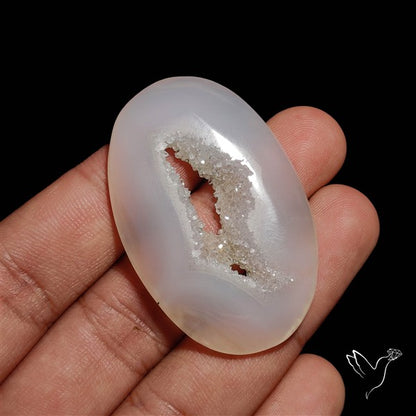 Chalcedony Druzy Pocket
