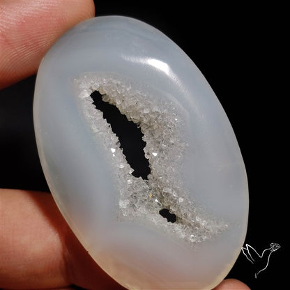 Chalcedony Druzy Pocket