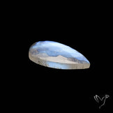 Honeycomb Cut Belomorite Blue Moonstone