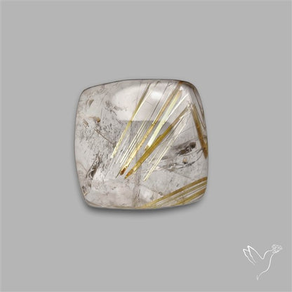 Golden Rutilated Quartz Cabochon