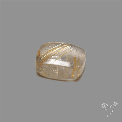Golden Rutilated Quartz Cabochon