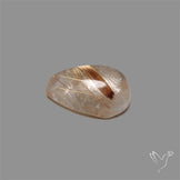 Golden Rutilated Quartz Cabochon