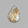 Golden Rutilated Quartz Cabochon