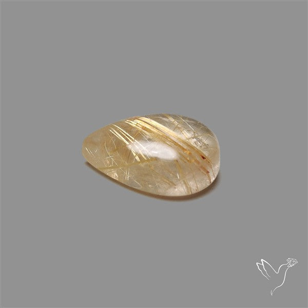Golden Rutilated Quartz Cabochon