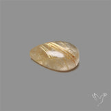 Golden Rutilated Quartz Cabochon