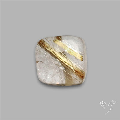 Golden Rutilated Quartz Cabochon