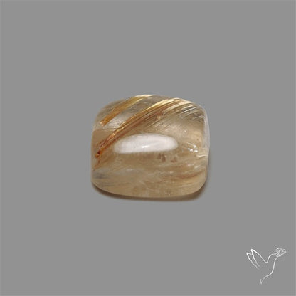Golden Rutilated Quartz Cabochon