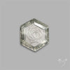 Prasiolite Reverse Intaglio Mekaba Carving